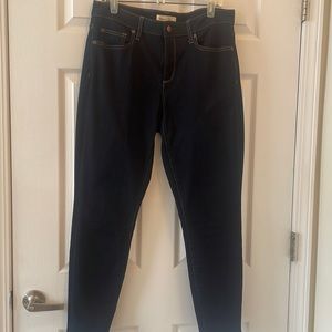 Gap Curvy Skinny Dark Wash Jeans